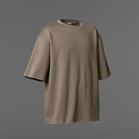 AIRism Cotton Oversized Crew Neck T.